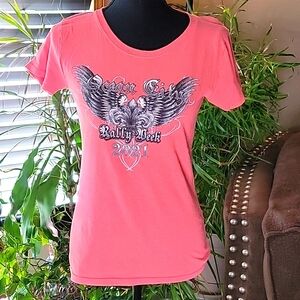 WOMEN'S BIKER TSHIRT S